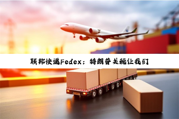联邦快递Fedex：特朗普关税让我们每个季度损失1.5亿美元