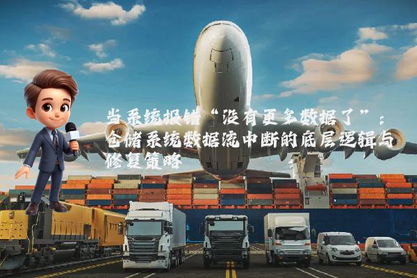 当系统报错“没有更多数据了”：仓储系统数据流中断的底层逻辑与修复策略