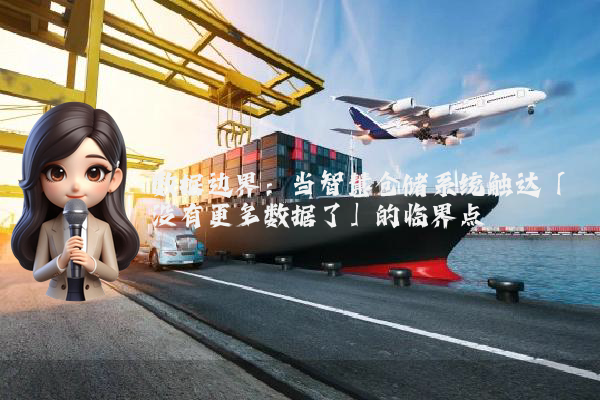 数据边界：当智慧仓储系统触达「没有更多数据了」的临界点