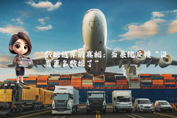 数据边界的真相：当系统反馈“没有更多数据了”