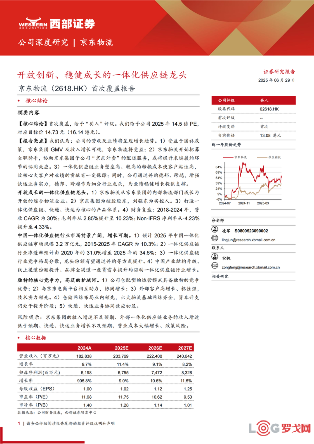 41页PPT深度解读京东物流一体化供应链模式！